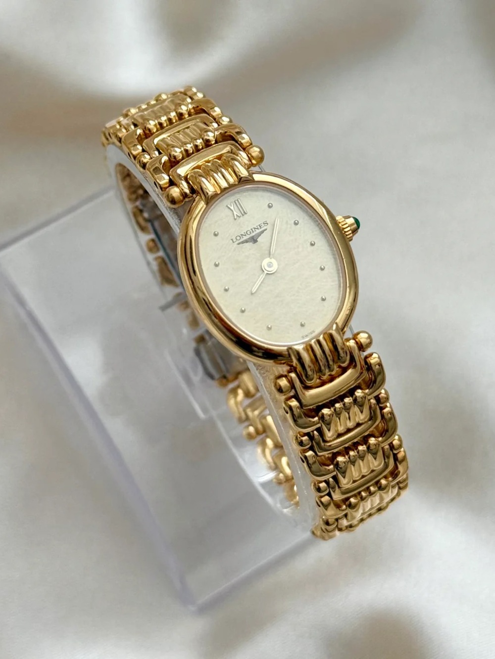 AUTHENTIC RARE VINTAGE LONGINES GOLD WATCH